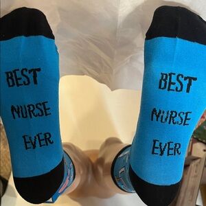 Best Nurse Ever Novelty Socks